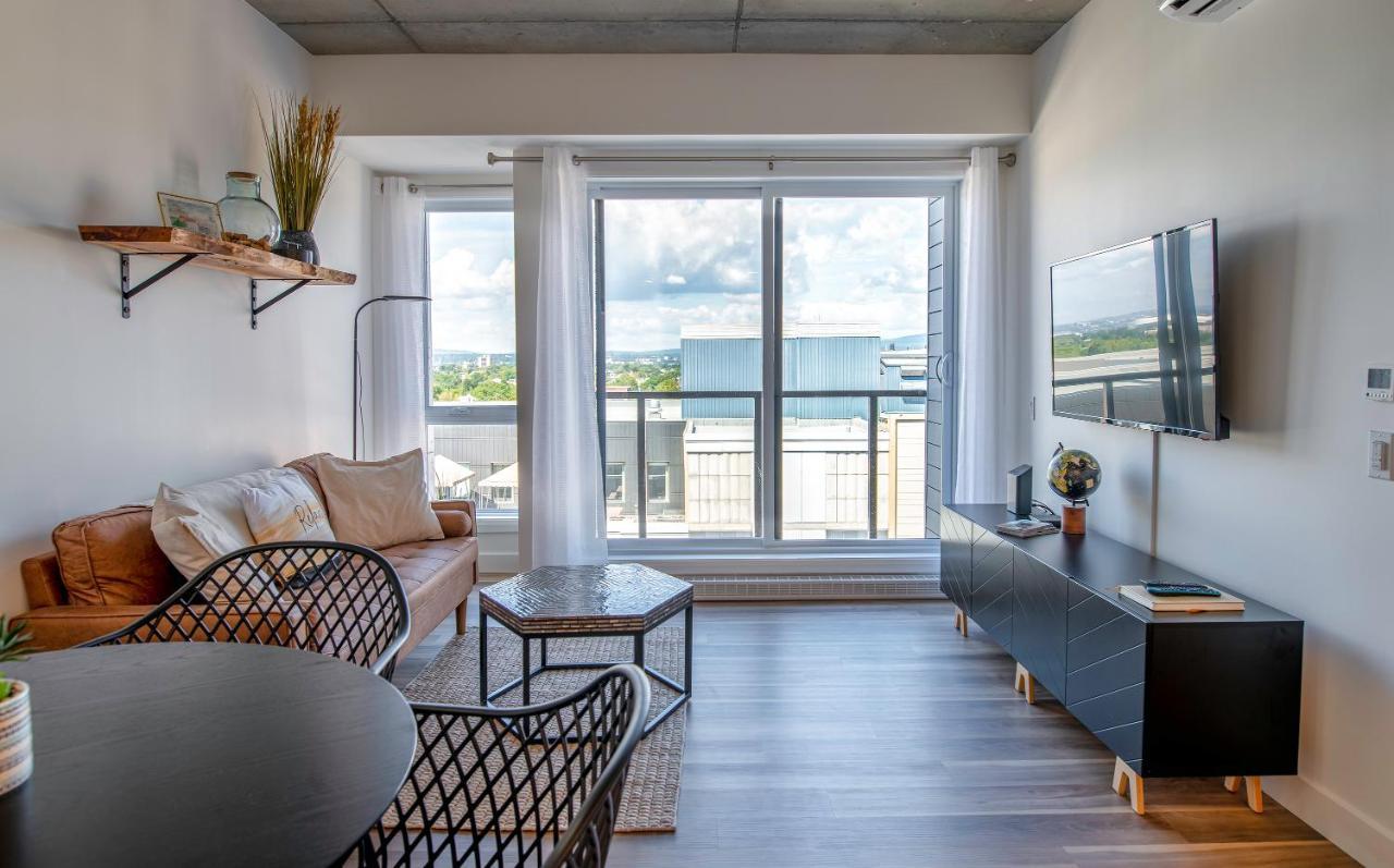 Le 908, Suberbe Condo Neuf Avec Piscine ケベックシティ エクステリア 写真
