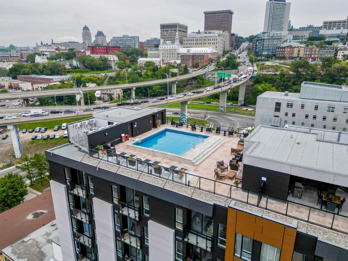 Le 908, Suberbe Condo Neuf Avec Piscine ケベックシティ エクステリア 写真